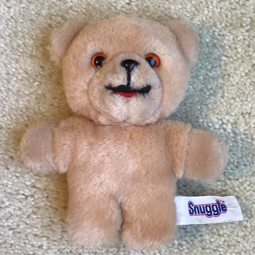 Vintage Snuggle Fabric Softener Plush Bear, 6”